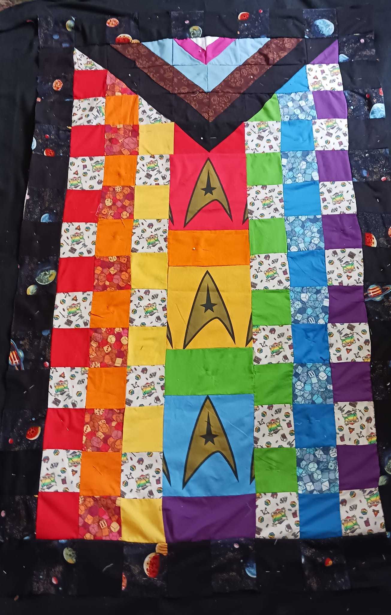 Star Trek Queer Gaming Quilt