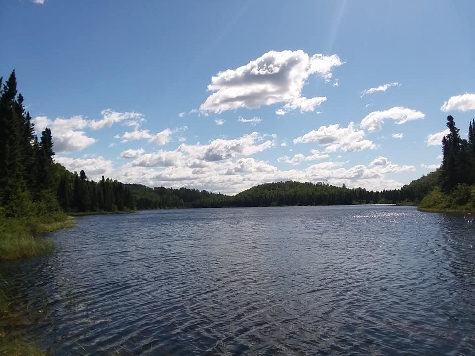 A better picture of Rudy Lake
